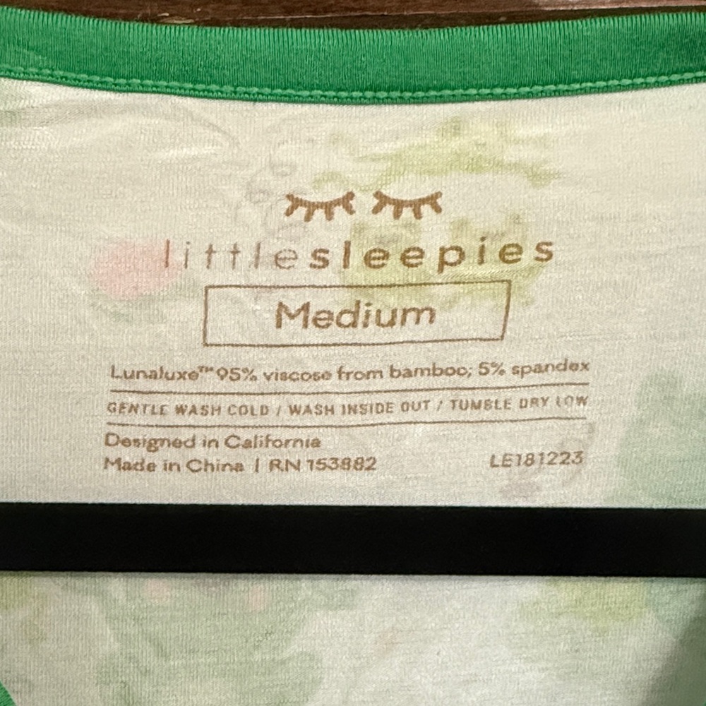 Little Sleepies Blue Frog Pajama Top - Picture 2 of 3